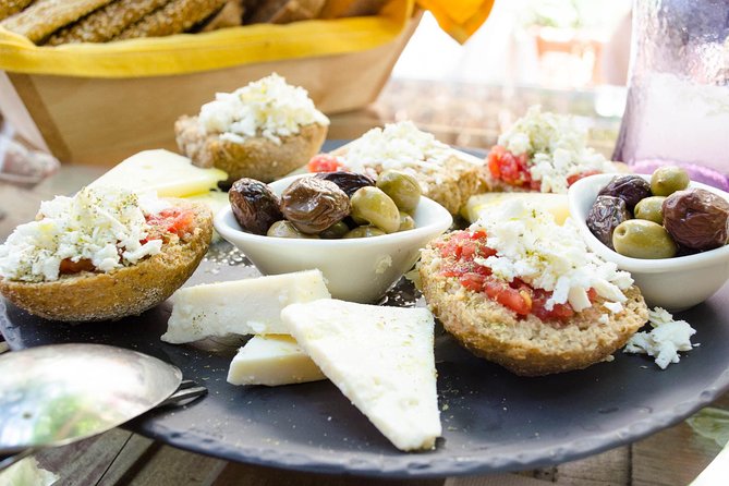 12 Tastings of Heraklion city - walking culture tour - Cheese, olives, and olive oil: the real Cretan backbone