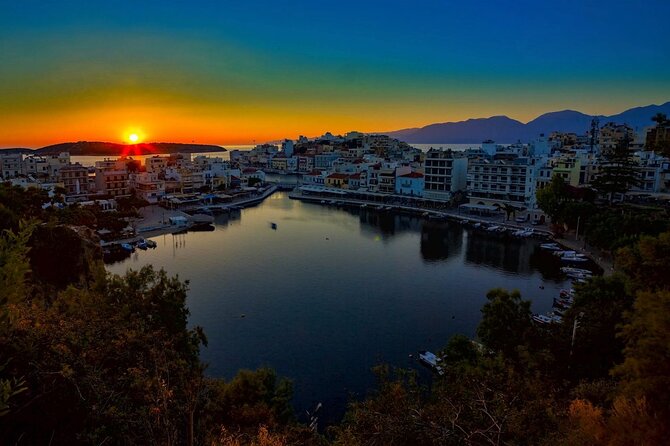 2-hour Private Sunset Tour with Skipper in Agios Nikolaos - Elounda stop for Spinalonga views and Kolokytha beach time