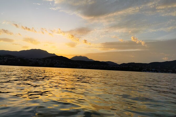 2-hour Private Sunset Tour with Skipper in Agios Nikolaos - Two sunset choices: Agioi Pantes beach vs Kolokytha finishing light