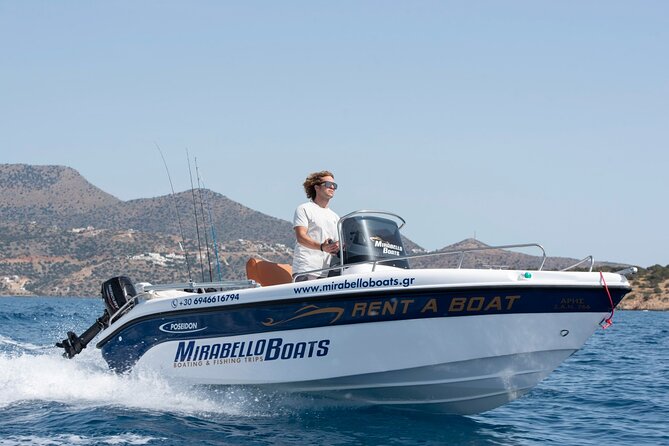 4-Hour Private Boat Rental Without Skipper at Agios Nikolaos - Kolokytha and the seaside paths: when your boat day turns into a mini walking break