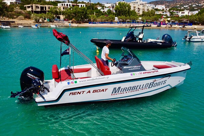 4-Hour Private Boat Rental Without Skipper at Agios Nikolaos - Agriomantra at the gorge exit: shade, picnic space, and a calmer kind of beach stop