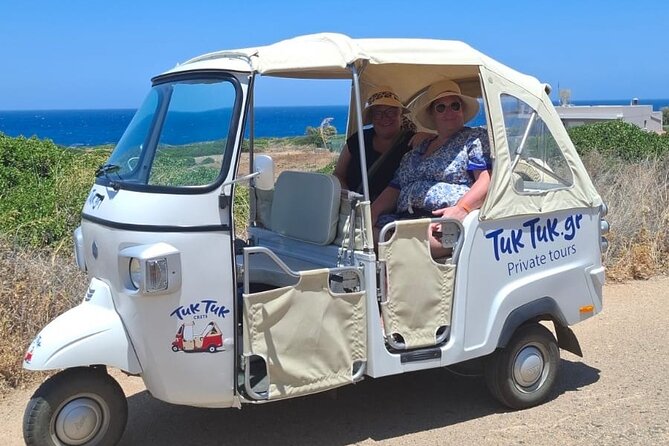 7 Villages Tuk Tuk Tour in Crete with Free Time in Sissi - Malia Beach Road to Olive Groves: The Drive Highlights