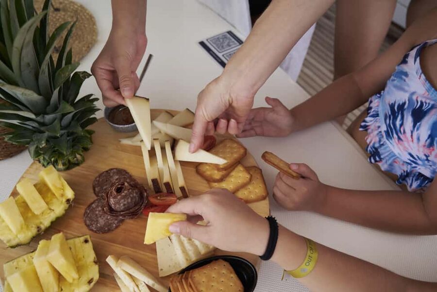 Ag.Nikolaos: Catamaran Trip with Sushi, Drinks, & Water Toys - What to bring and the onboard rules that affect your comfort