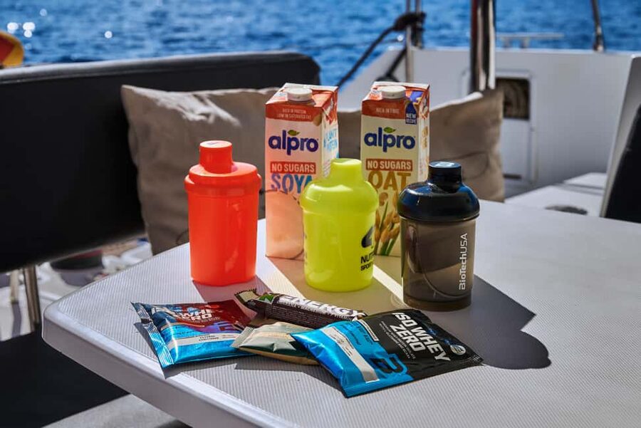 Agios Nikolaos All-inclusive Catamaran Cruise & Water Toys - Getting the most out of the deck time (without overdoing it)