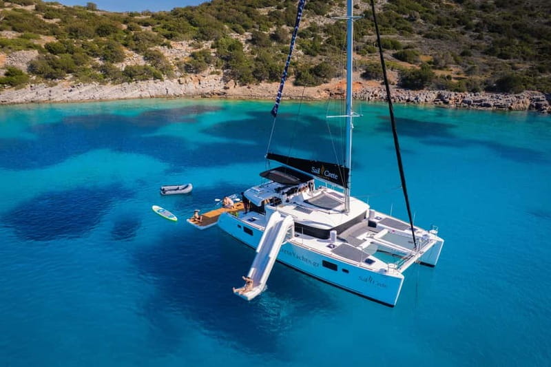 Agios Nikolaos: Sailing Trip Catamaran Lunch and Water Toys - Where the day starts: Agios Nikolaos is set up for sailing days