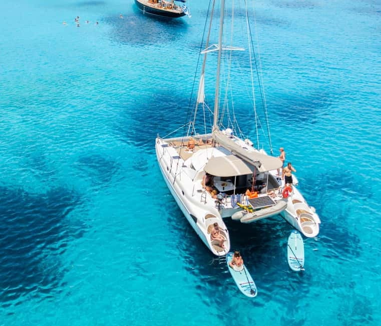 Agios Nikolaos: Spinalonga and Kolokytha Catamaran with Meal - Spinalonga from the sea: a history stop without the walking tour stress