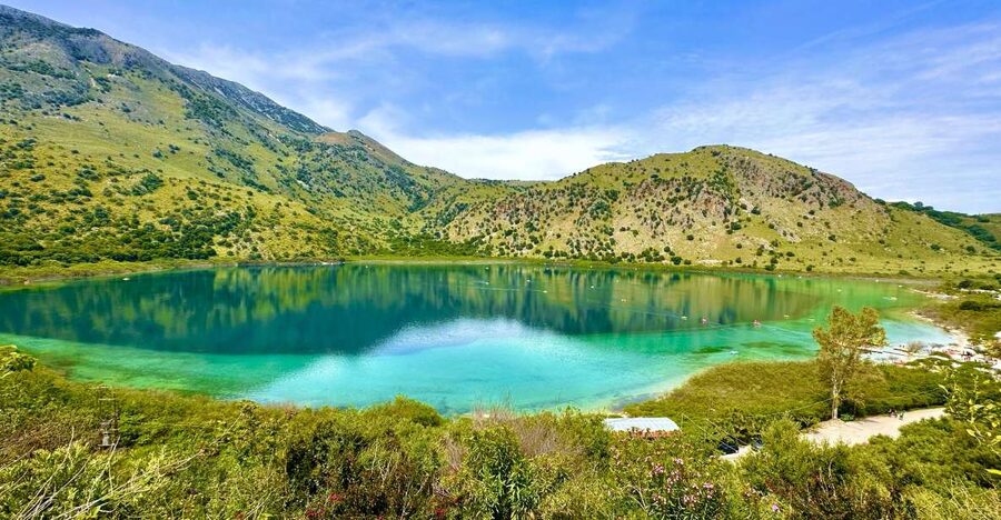 All Day Family Tour to Rethymno & Kournas Lake | JMP Tours - Kournas Lake: freshwater swimming, lake trails, and viewpoint moments