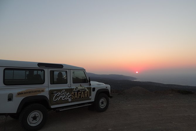 Amazing Sunset Jeep Safari Route with Dinner - How Agios Nikolaos free time turns into a useful break