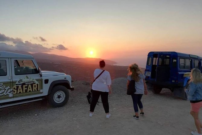 Amazing Sunset Jeep Safari Route with Dinner - Plaka fishing village and your Spinalonga photo window