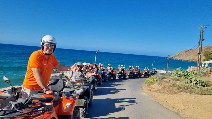 Bali & Panormo Rethymno:Quad Safari & visit Cave 57km 4hours - Melidoni Cave: stalactites, stalagmites, and a cooler break