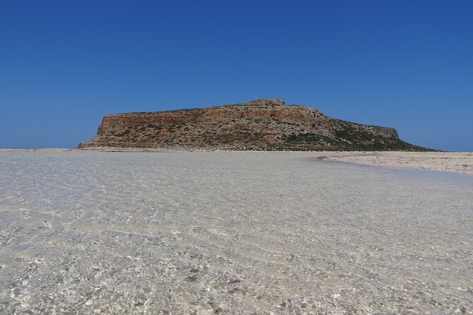 Balos Beach and Gramvousa island shared group Sailing Cruise - Stop 4: Balos Lagoon Walks for Shallow-Water Time and Pink Sand