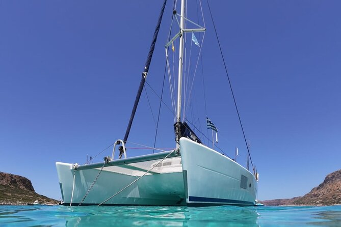 Balos Catamaran Private Sailing Cruise with Lunch - Boat comfort, restrooms, and what’s actually included
