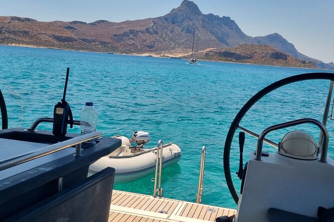 Balos Lagoon Kissamos Shared Sailboat Tour Experience - Imeri Gramvousa: snorkel around the shipwreck and choose your effort level