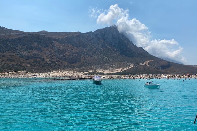 Balos Private Boat Cruise from Chania - Gramvousa Beach: pirate-rock scenery and a choice