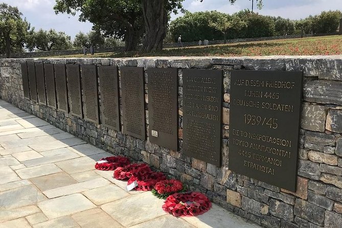 Battle of Crete WW2 Private Tour (price per group of 6) - Hill 107, the German military cemetery, and the Maleme airfield views