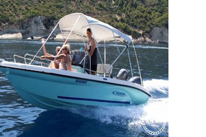 BOAT RENTAL per Hour from Hersonissos Crete - Cruising the northern coast: Hersonissos, Stalis, Malia, Gouves, Anissaras, Analipsi