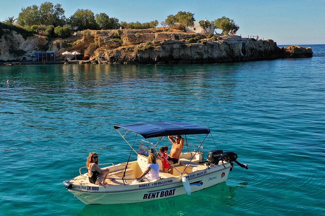 BOAT RENTAL per Hour from Hersonissos Crete - Your cool-box plan: food, drinks, and that barbecue question