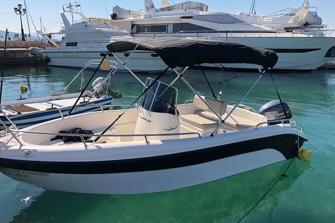 BOAT RENTAL per Hour from Hersonissos Crete - Choosing 2, 4, or 8 hours: match the boat time to your mood