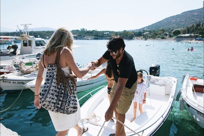 Boat Trip to Seitan Limania creek for up to 5-11 people 4hrs! - Private Boat Time on the Akrotiri Peninsula
