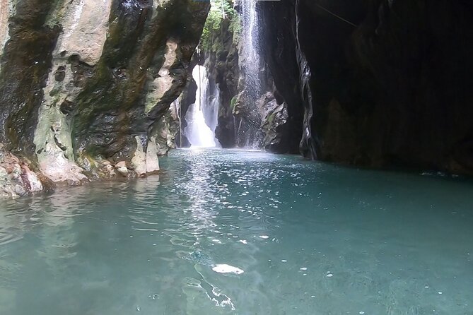 Canyoning in the water - Kourtaliotiko Gorge - Waterfall Rappels and Optional Water Jumps