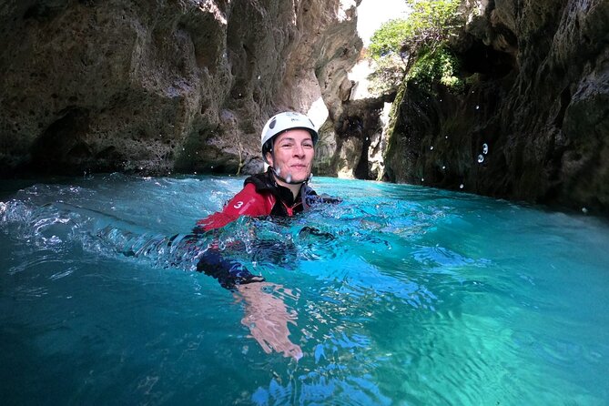 Canyoning in the water - Kourtaliotiko Gorge - The Walk Back: It’s Not All Rappels