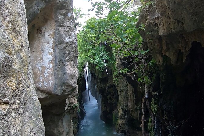 Canyoning in the water - Kourtaliotiko Gorge - What to Pack (So You Don’t Spend Your Vacation Limping)