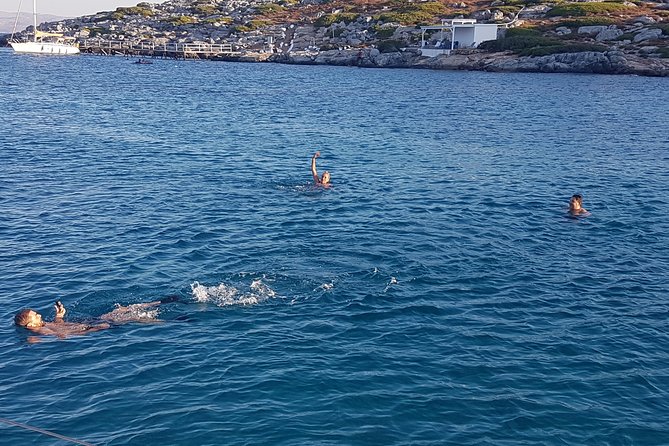 Catamaran Sailing to Dia with Lunch in Heraklion, Crete(EST 2024) - The return sail: photos, sunbathing, and a calm finish