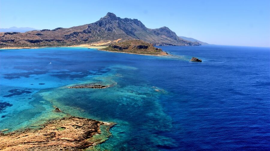 Chania/Almyrida: Balos Gramvousa Day Trip with Boat Ticket - Boat comfort, seating, and bathroom reality