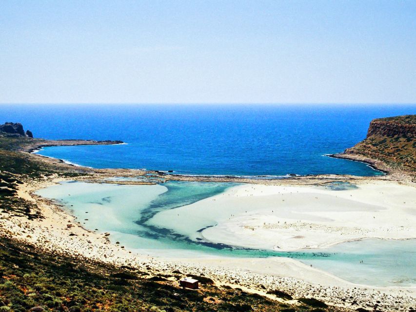 Chania Areas/Kalyves:Gramvousa Island & Balos,Boat Tkt Extra - Balos Lagoon Beach: swimming access and the crowd factor