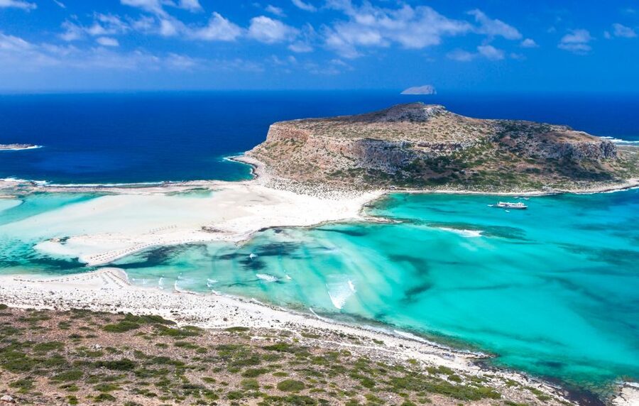 Chania Areas/Kalyves:Gramvousa Island & Balos,Boat Tkt Extra - Boarding the ferry to Gramvousa: how the day really begins