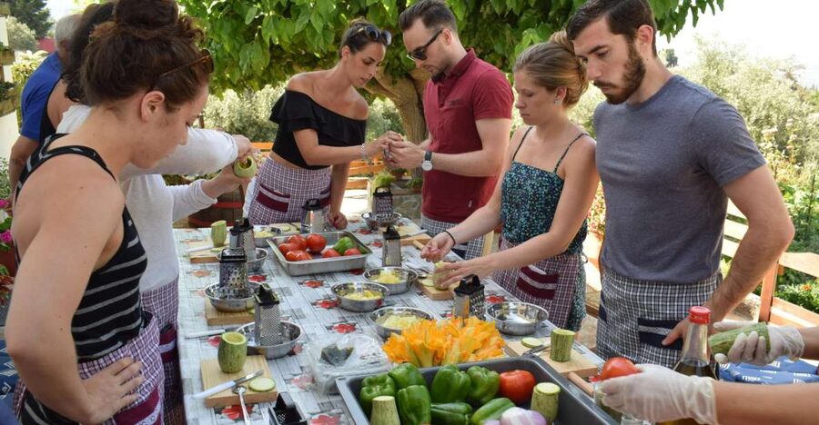 Chania: Authentic Cooking Class in the White Mountains - The Vegetable Garden Start: Where Cretan Herbs Become a Lesson