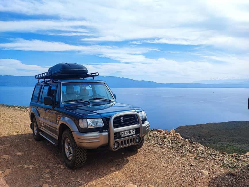 Chania: Balos Lagoon 4x4 Jeep Safari Tour from Kissamos - The 4x4 Ride Across the Gramvousa Peninsula