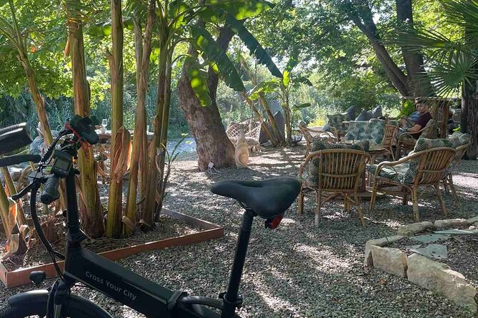 Chania Ebike Eco-Long Tour with Traditional Snack - Lake Agias: Lake Views, Binoculars, and a quick nature reset