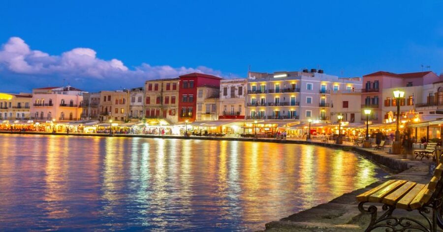 Chania Evening Tour From Rethymno - Old Town narrow alleys: the guided walk that gives you bearings fast