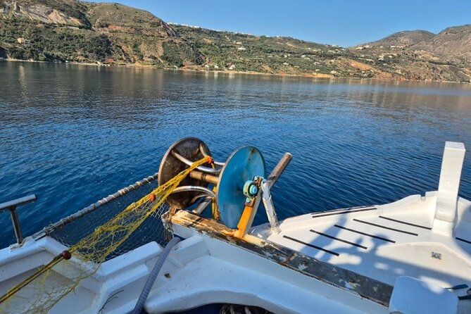 Chania Fishing with Nets Catch and Cook with a Local Fisherman - The boat trip rhythm: breakfast, fishing, then lunch