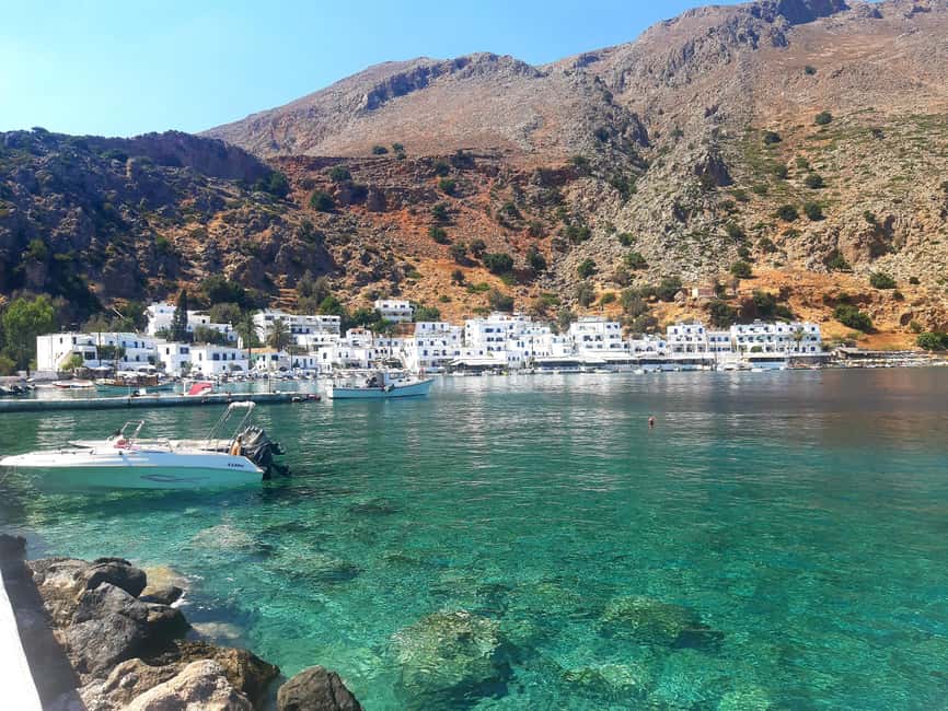 Chania: Loutro & Sweet Water Private SUV Tour - Sfakia’s ferry connections: short rides that matter