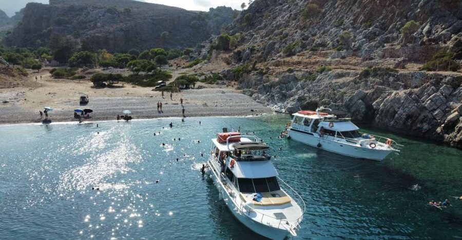Chania: Menies Beach & Chironisia Bay Cruise with Snorkeling - Kolymbari meetup: Smile Cruises and the easy reality of harbor timing