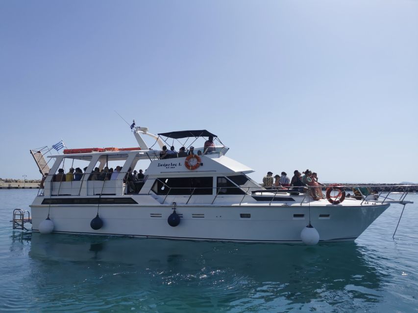 Chania: Menies Beach & Chironisia Bay Cruise with Snorkeling - The 4 hours on the water: what the timing feels like