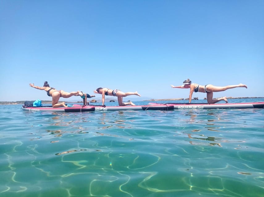 Chania: Morning or Sunset Stand-up Paddleboard Pilates - Key things to know before you go