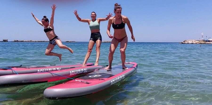 Chania: Morning or Sunset Stand-up Paddleboard Pilates - Morning or Sunset SUP Pilates in Chania: what the experience really feels like