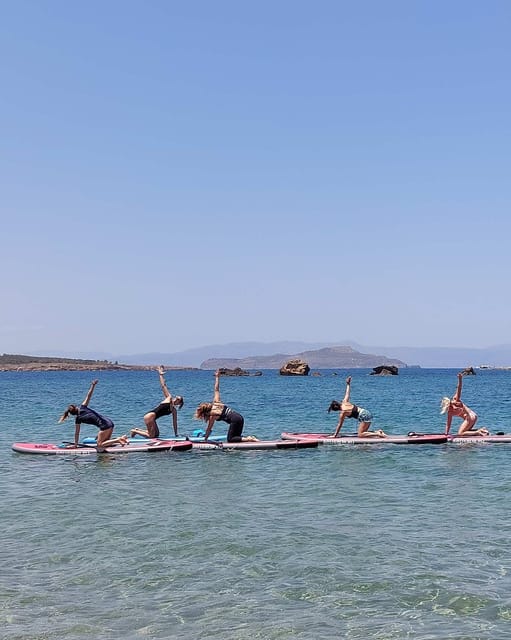 Chania: Morning or Sunset Stand-up Paddleboard Pilates - Morning vs sunset sessions: which time fits your vibe