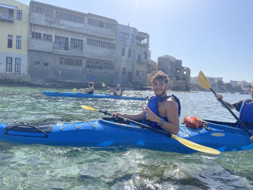 Chania: Morning Sea Kayak Tour Along the Coastline - Koum Kapi Beach to the Venetian Harbour Entry