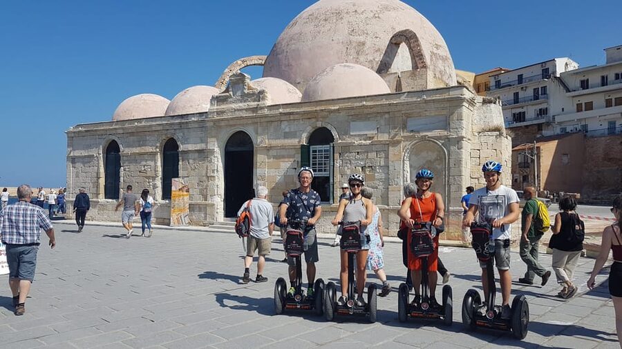 Chania: Old City & Venetian Harbor Discovery on Segways - Old City Alleyways and the Cydonia Layer Cake You Can Actually See