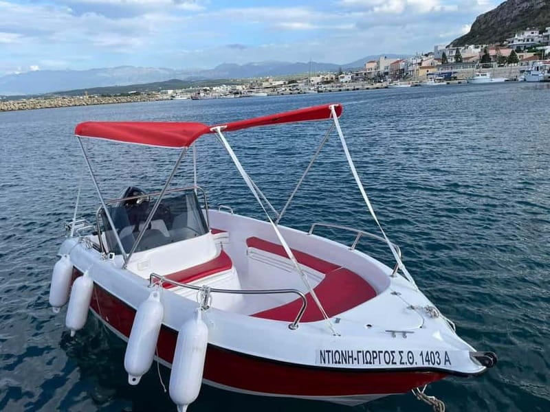 Chania Old Port: Boat Rental, Drive Yourself - Fuel, extra charges, and avoiding the end-of-day stress