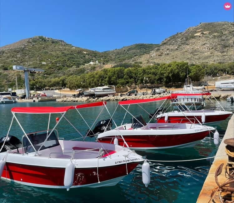 Chania Old Port: Boat Rental, Drive Yourself - The 4-hour rental: training time, real driving time, and expectations