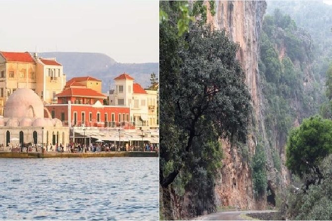 Chania old town, mountains, restaurant Private Tour (group of 6) - Minoan Worlds 9D cinema: a fast bridge from everyday Chania to ancient Crete