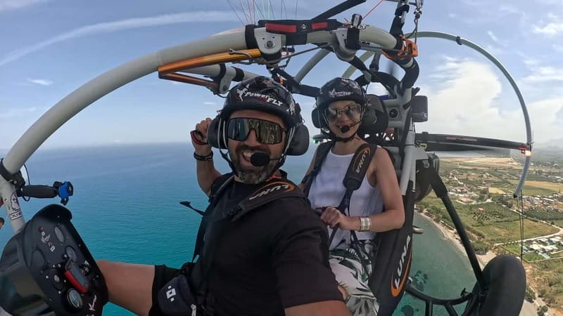 Chania: Paratriking Experience with a Professional Pilot - Photos, Optional Video, and the Things You’ll Want to Remember
