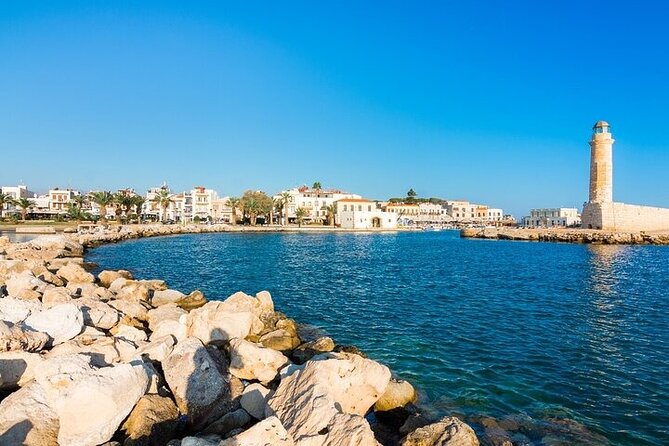 CHANIA RETHYMNON KOURNAS, full day professional guided coach tour - Chania old town: guided Venetian lanes plus your own wandering time