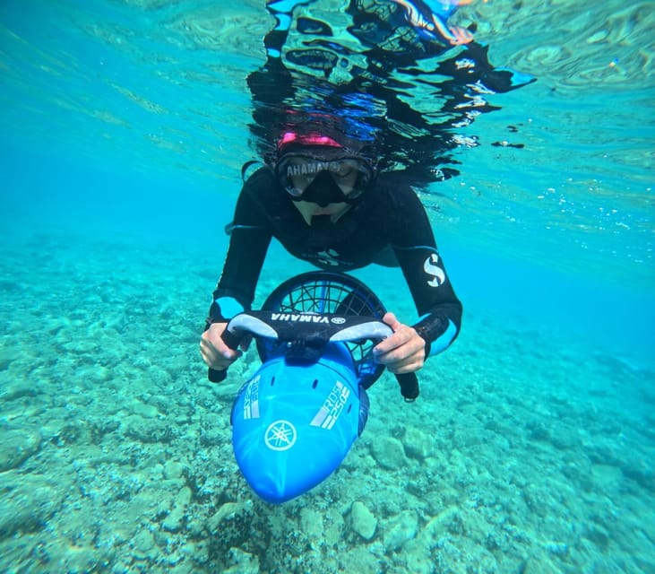 Chania: Sea Scooter Snorkeling boat tour - At the training center: gear, wetsuit fit, and the safety lesson that matters