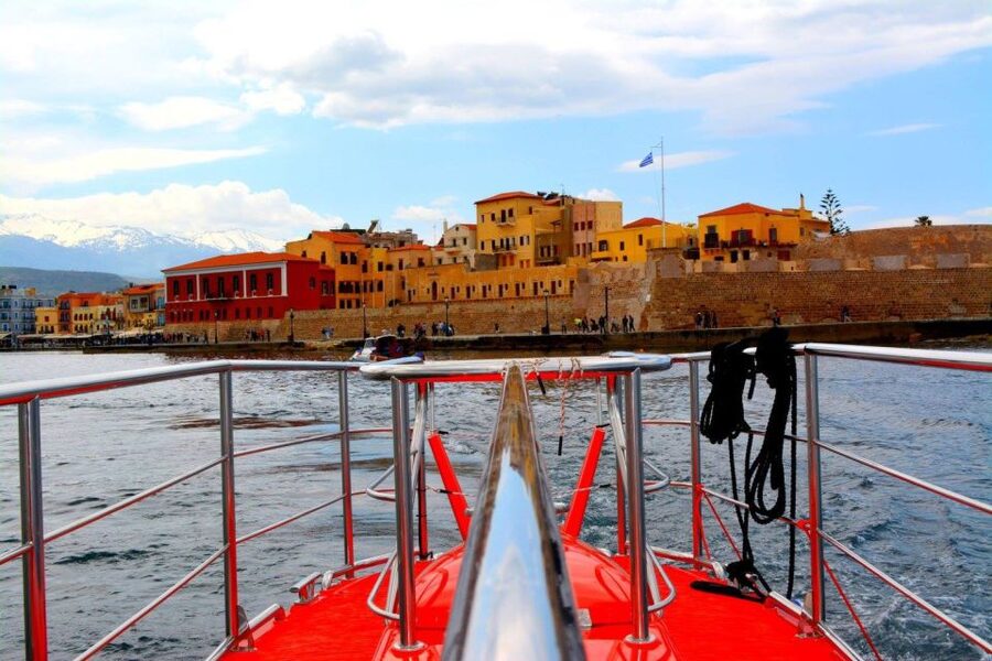 Chania: Semi-Submarine Boat Underwater Experience - Sea life highlights: fish, bottom feeders, and turtles